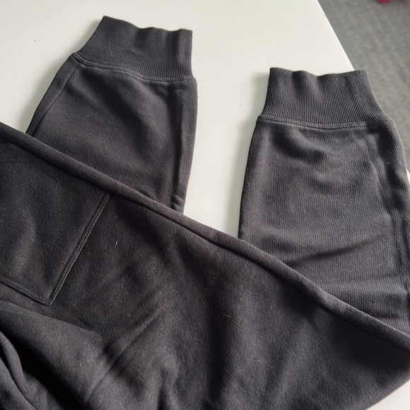 Calvin Klein Black Joggers, size small. Pockets, cuffed, elastic waist band - Picture 4 of 5